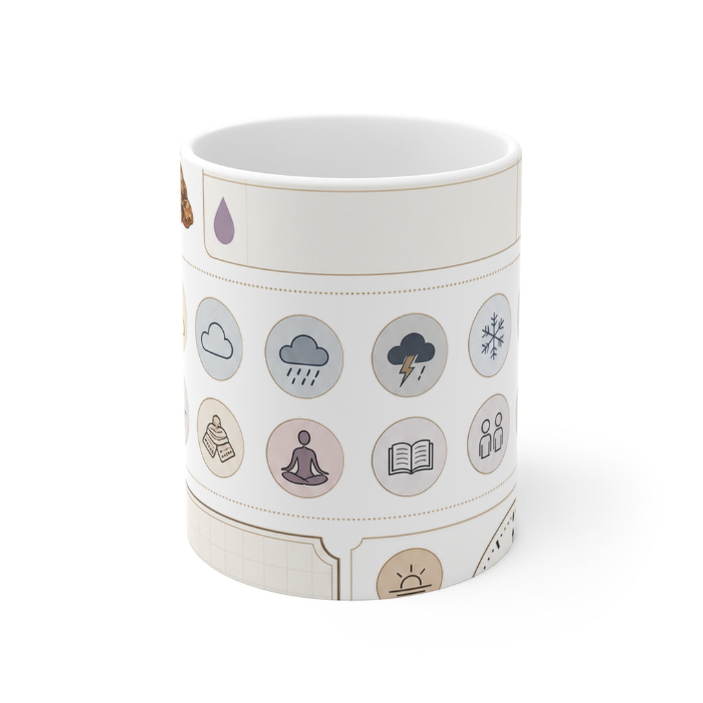 Scent Stack Recipe Cards for Perfume Layering Notes Coffee Mug