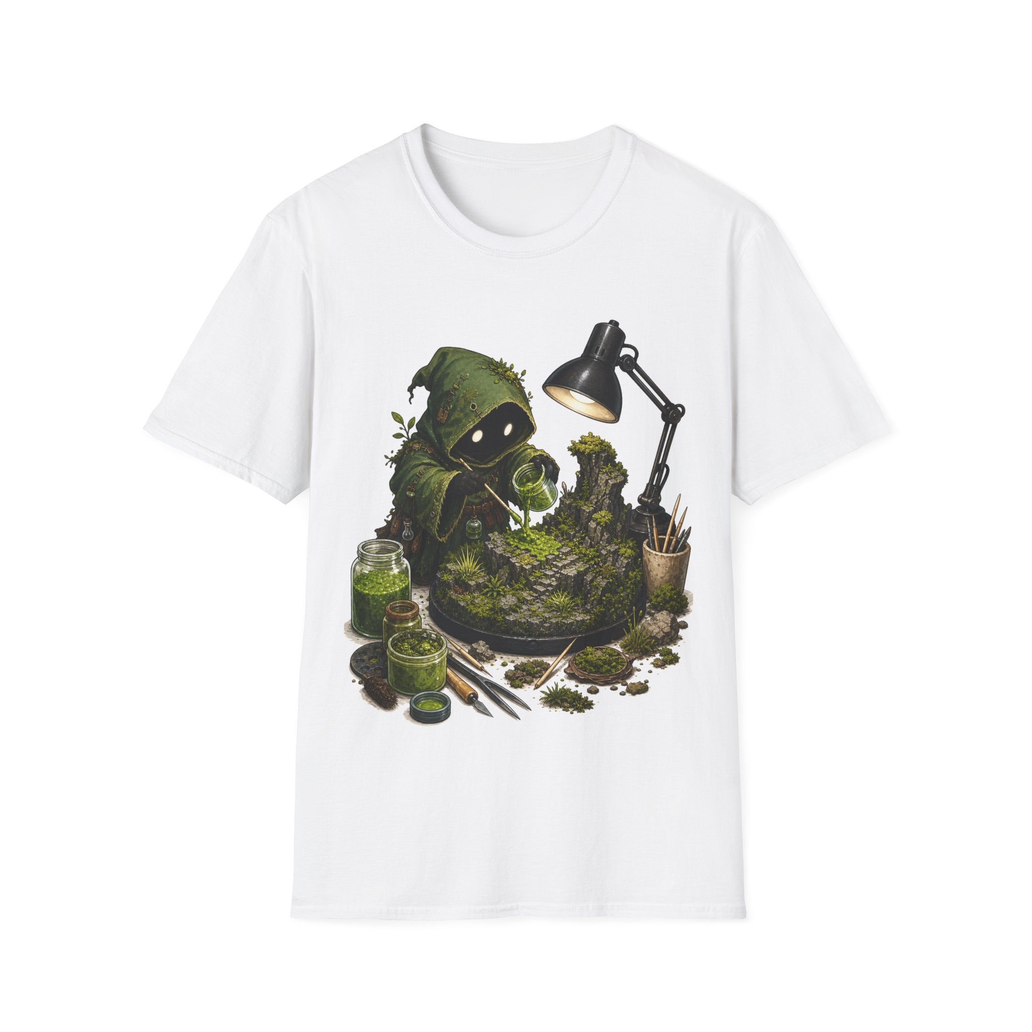 Miniature Painting Shirt - Moss Base Alchemist Terrain Builder Tee