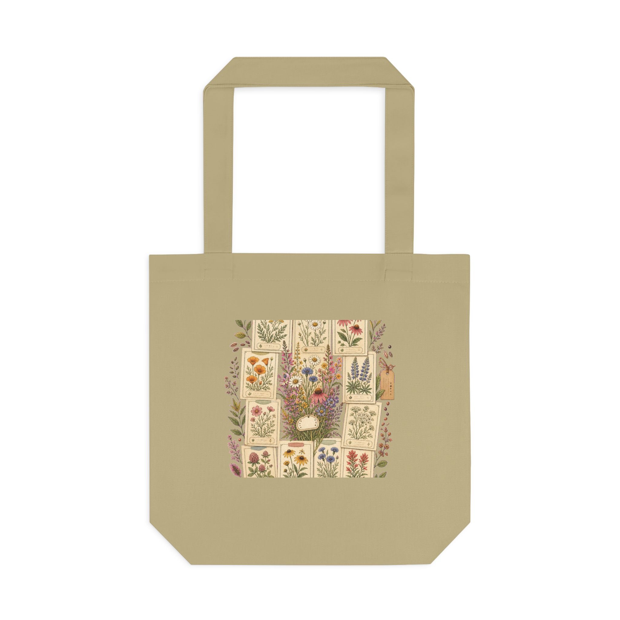 Wildflower Seed Packet Tote Bag