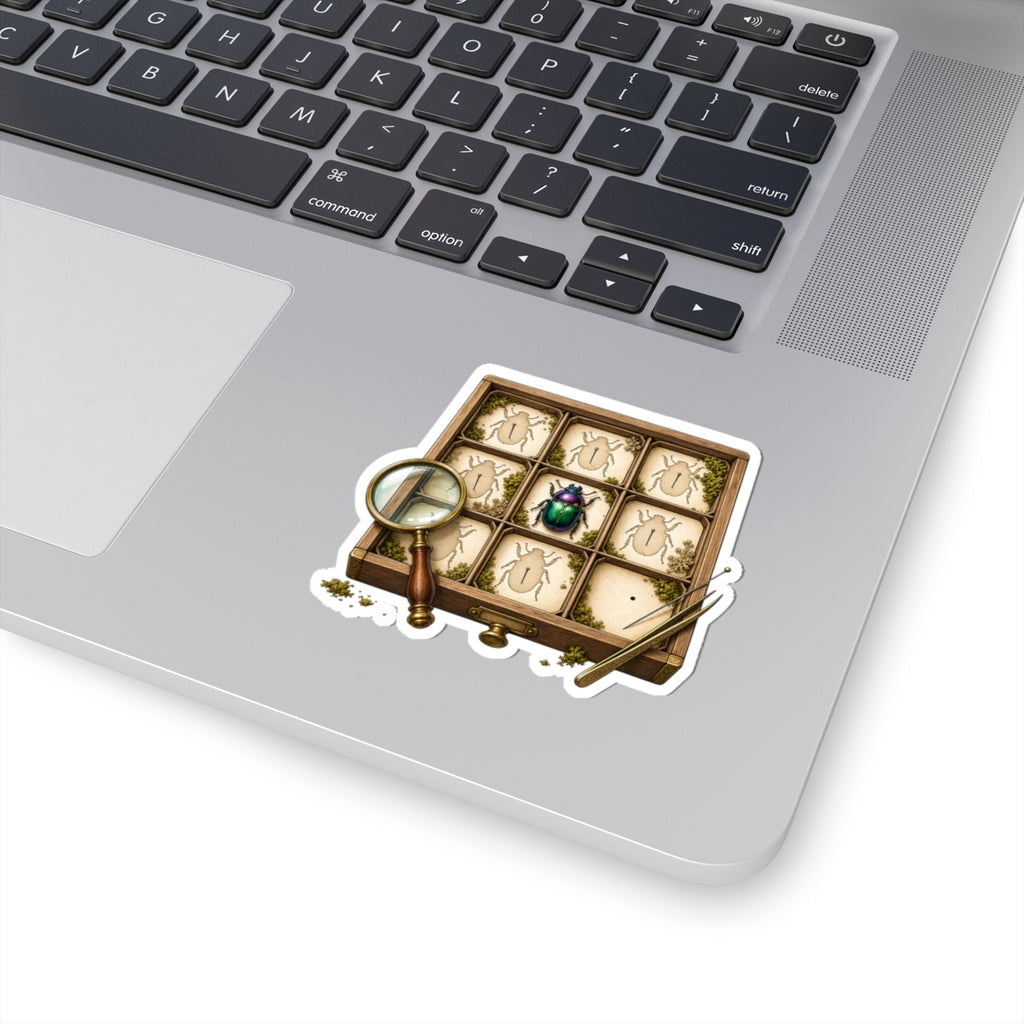 Tiny Beetle Inventory Entomology Sticker