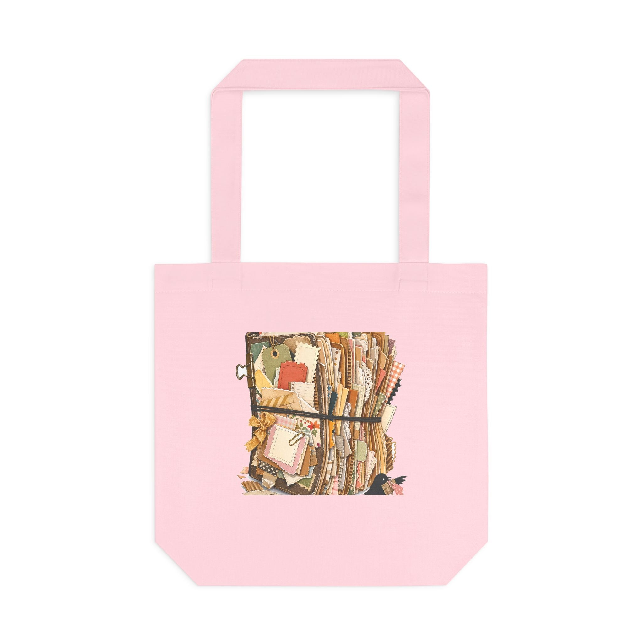 Junk Journal Bulk-Out Tote Bag - Accordion Book Scrap Collector Design