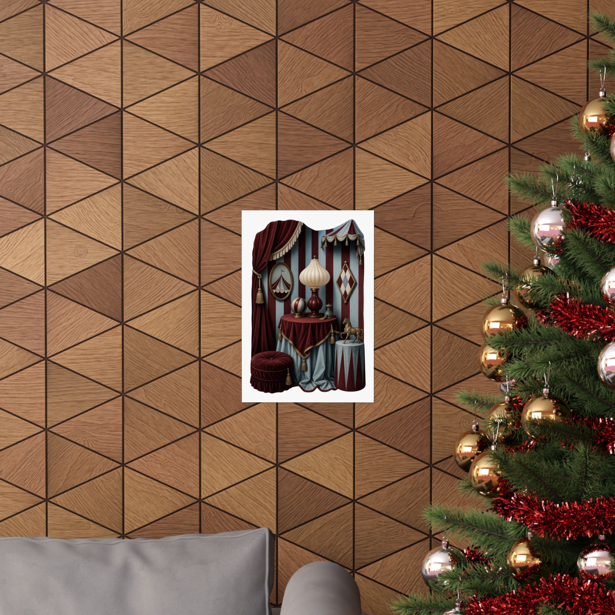 Tastefully Tented Circuscore Wall Art Print