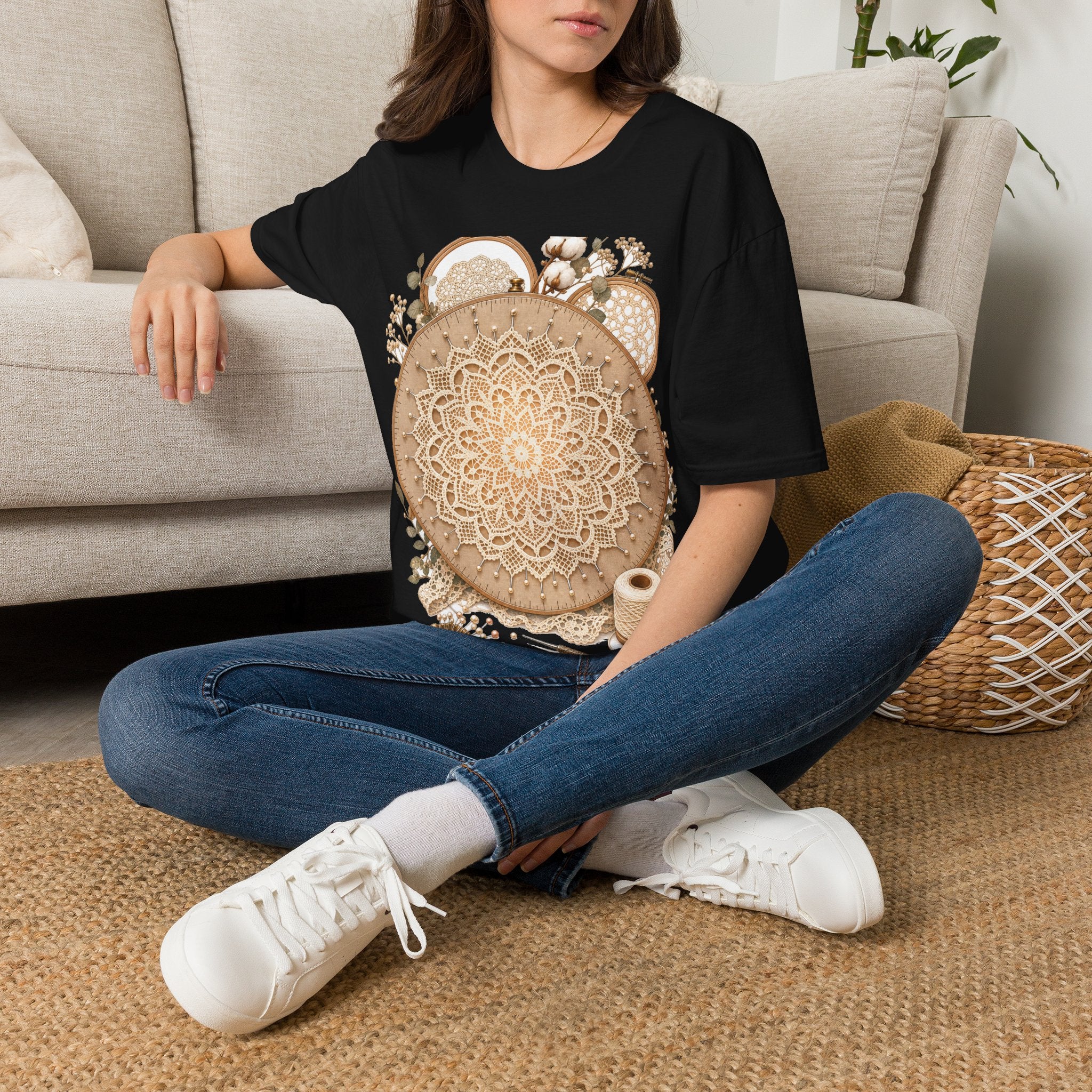 Doily Graphic T-Shirt