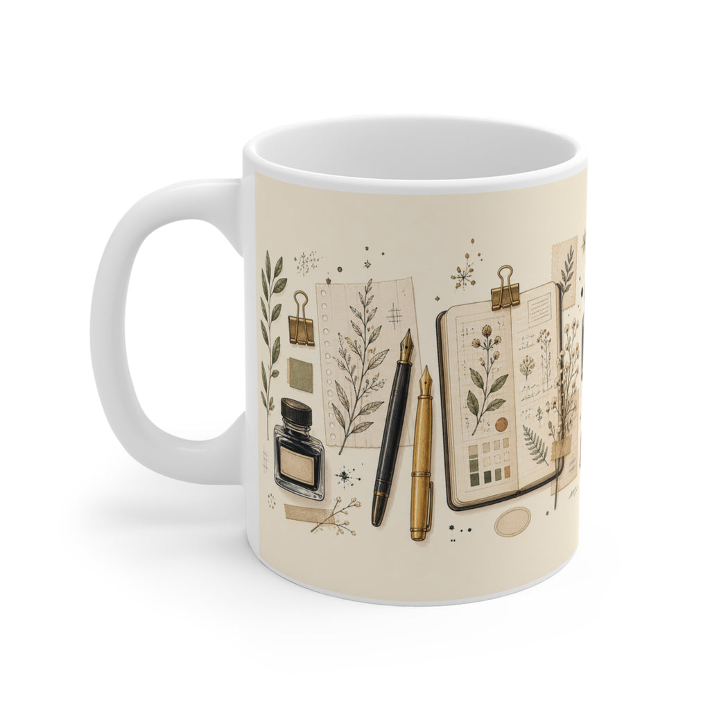 Fountain Pen Field Notes Coffee Mug