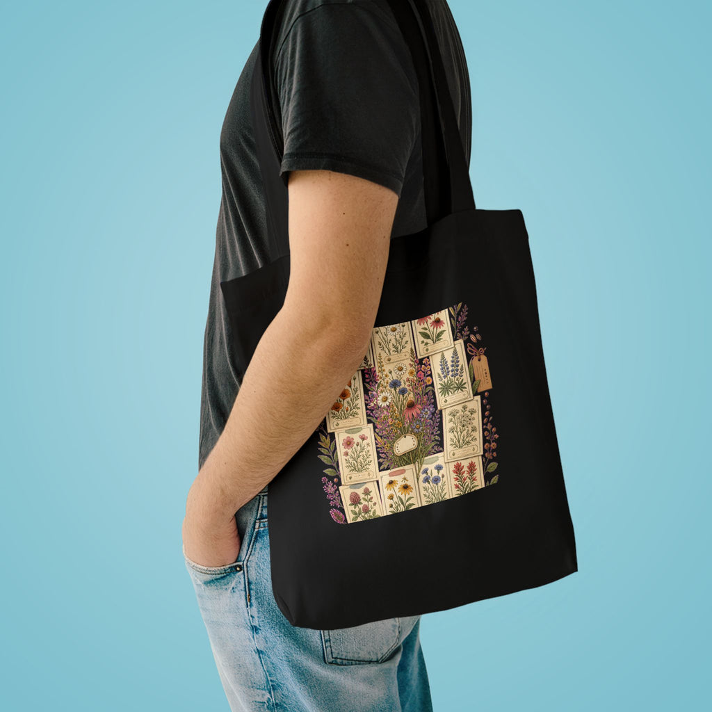Wildflower Seed Packet Tote Bag