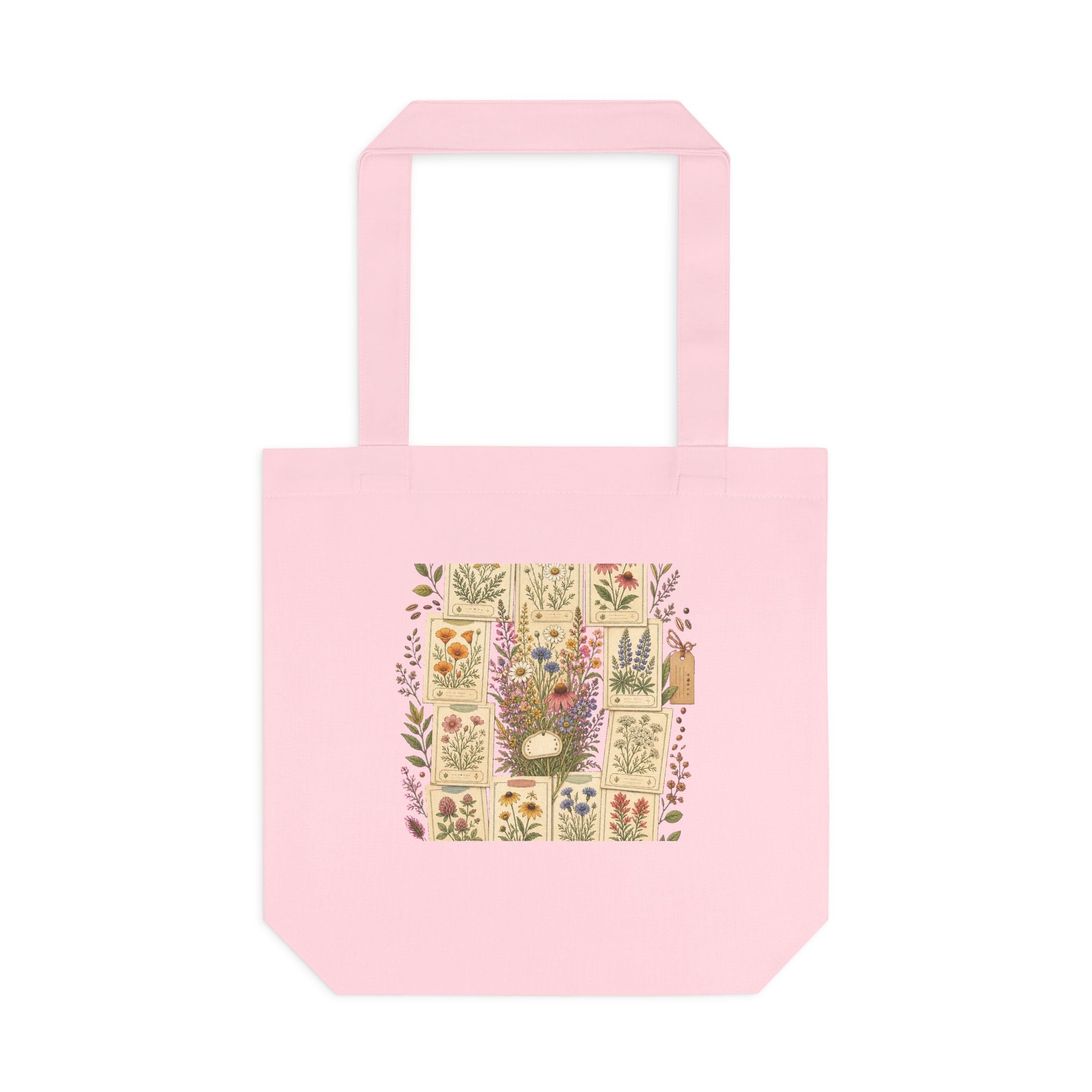 Wildflower Seed Packet Tote Bag