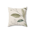 Washed-Linen Faux Texture + Small Throw Pillow