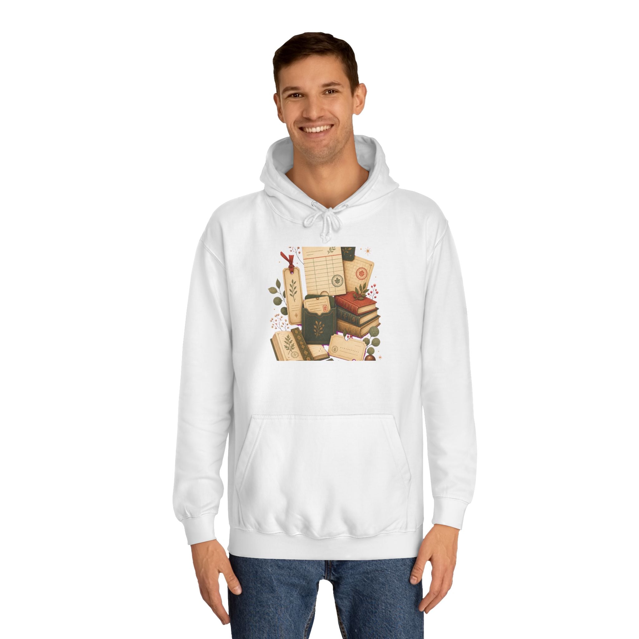 Library Due Date Hoodie