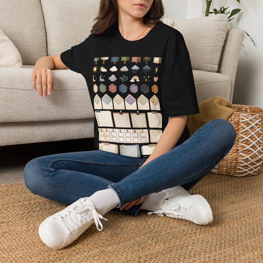 Low-Pressure Pen Pal Reply Weather Graphic T-Shirt