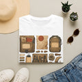 Khaki Coded Pocket Specimen Field Notes Graphic T-Shirt