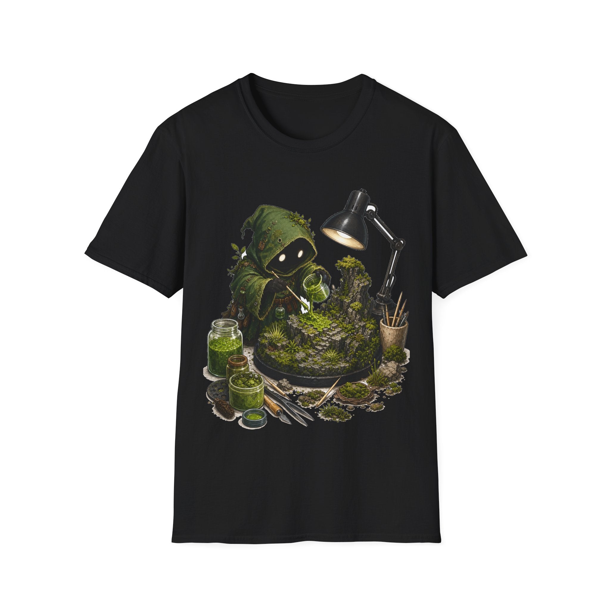 Miniature Painting Shirt - Moss Base Alchemist Terrain Builder Tee