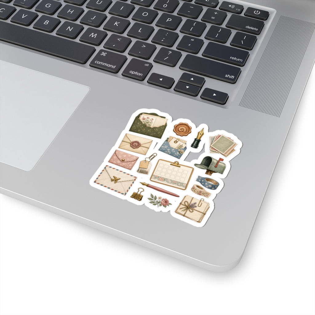 Pen Pal Pocket Post Sticker Sheet | Snail Mail Club Stationery Stickers