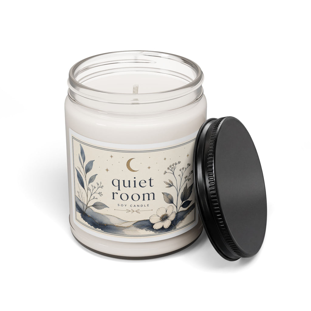 Label Quiet Room Soy Candle