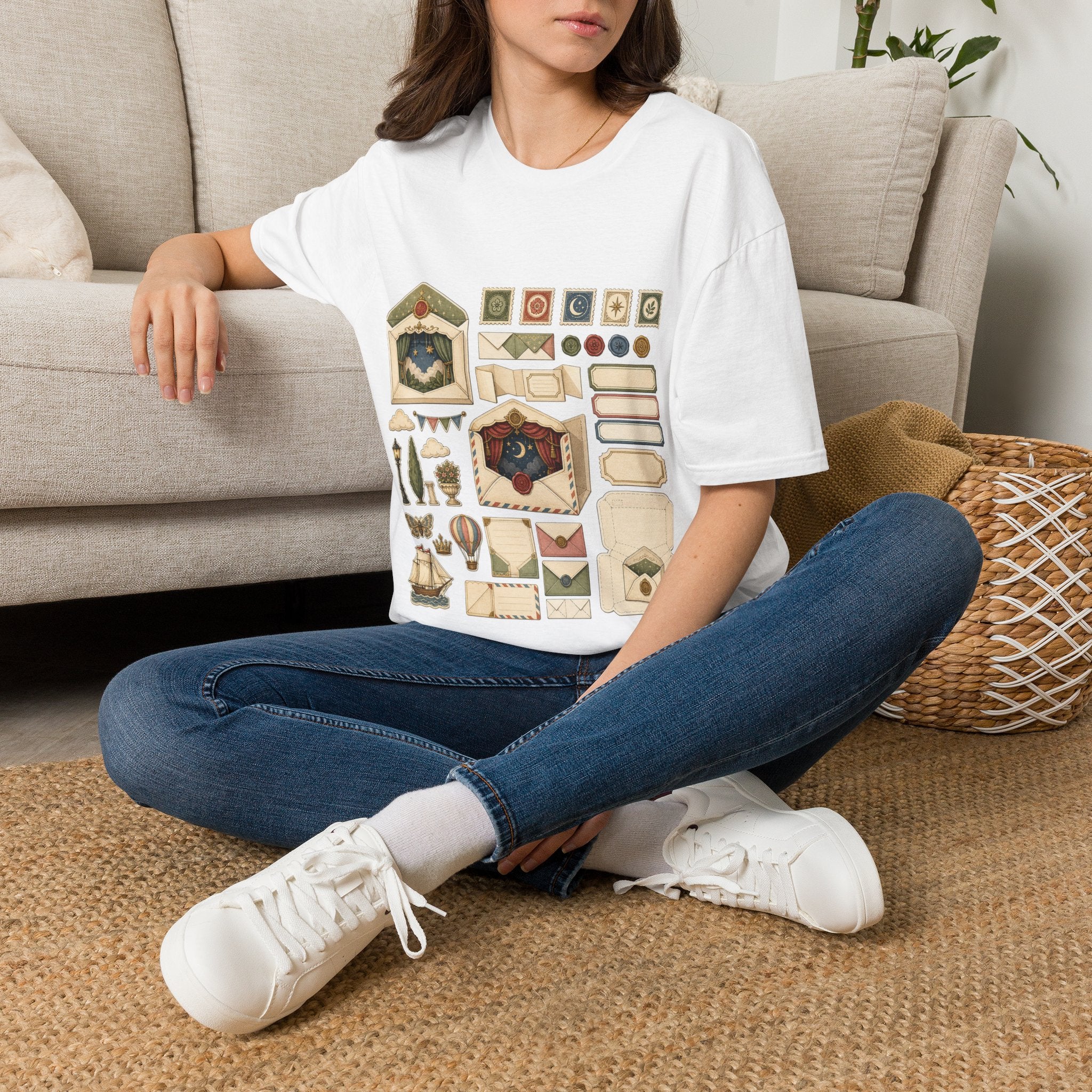 Tiny Envelope Theater Pen Pal Graphic T-Shirt