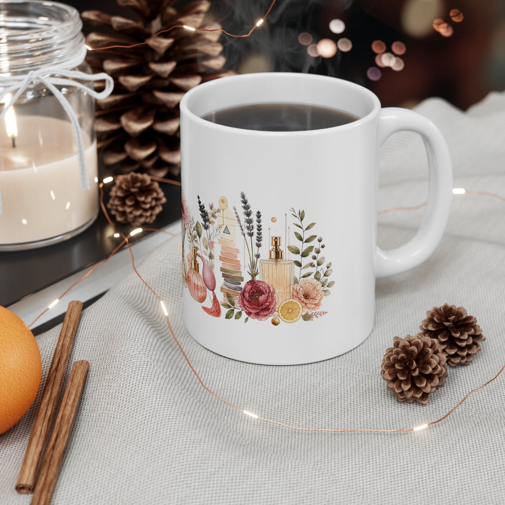 Fragrance Notes Desk Mug