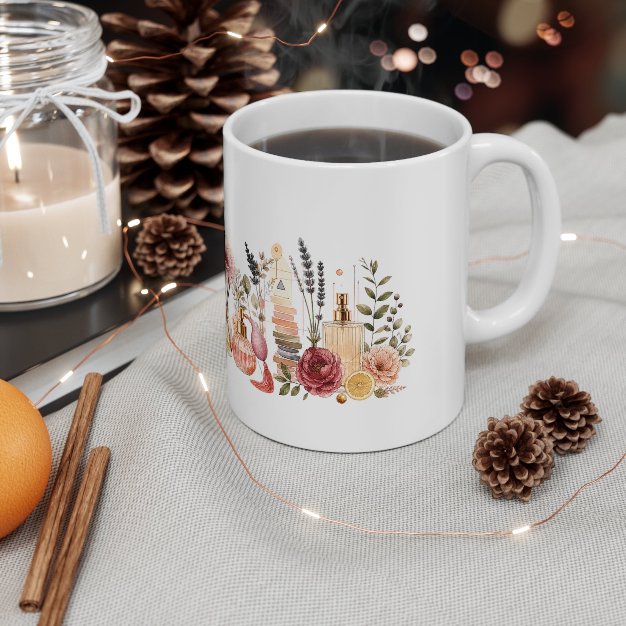 Fragrance Notes Desk Mug