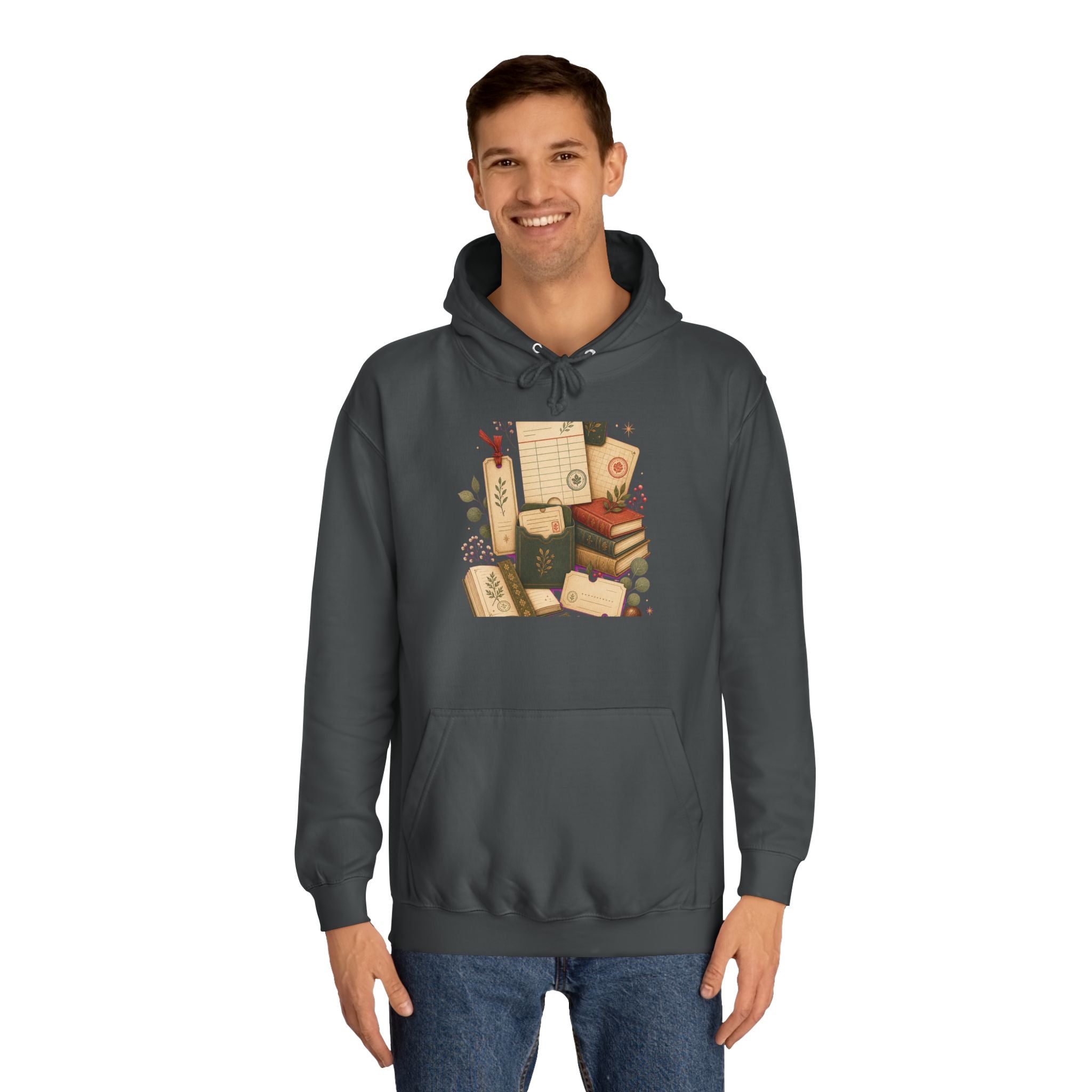 Library Due Date Hoodie