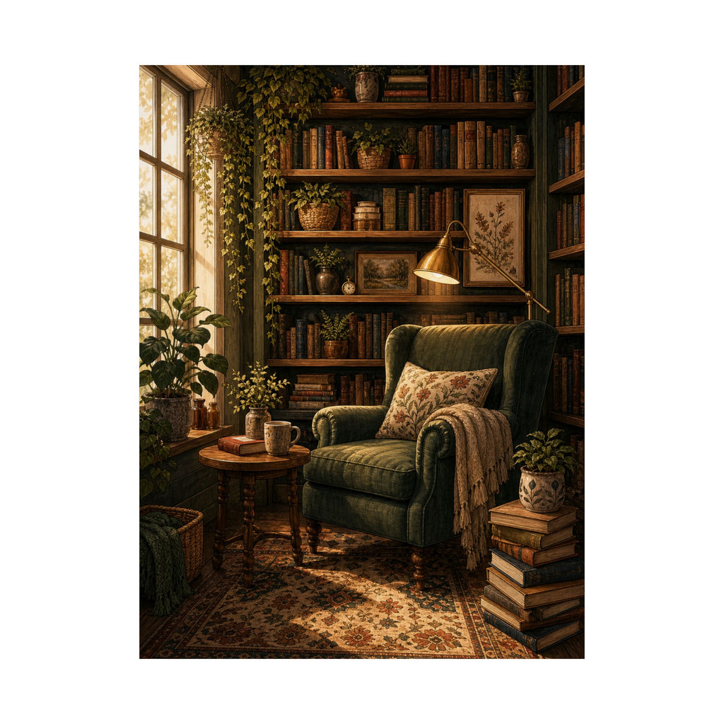 Library Corner Matte Poster