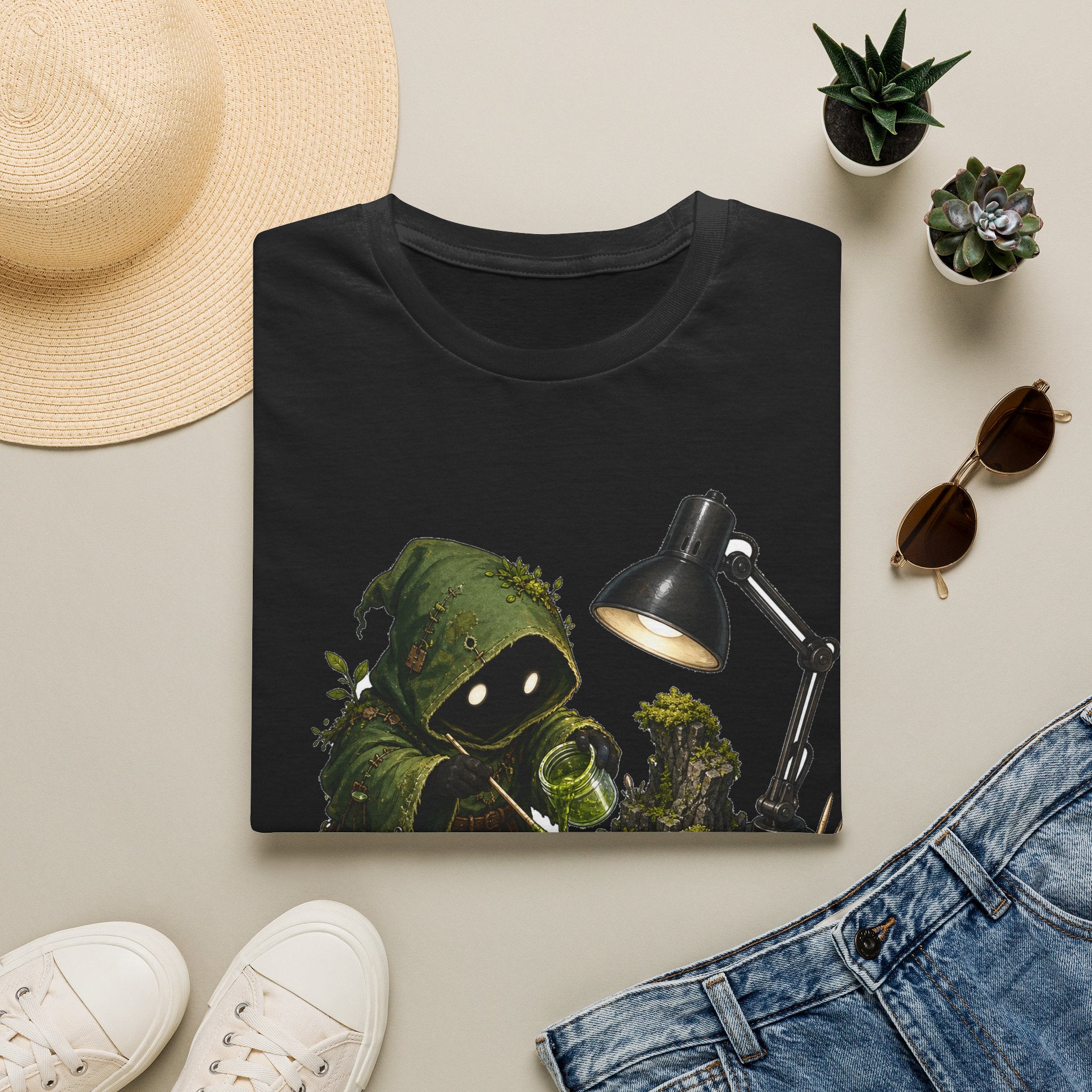 Miniature Painting Shirt - Moss Base Alchemist Terrain Builder Tee