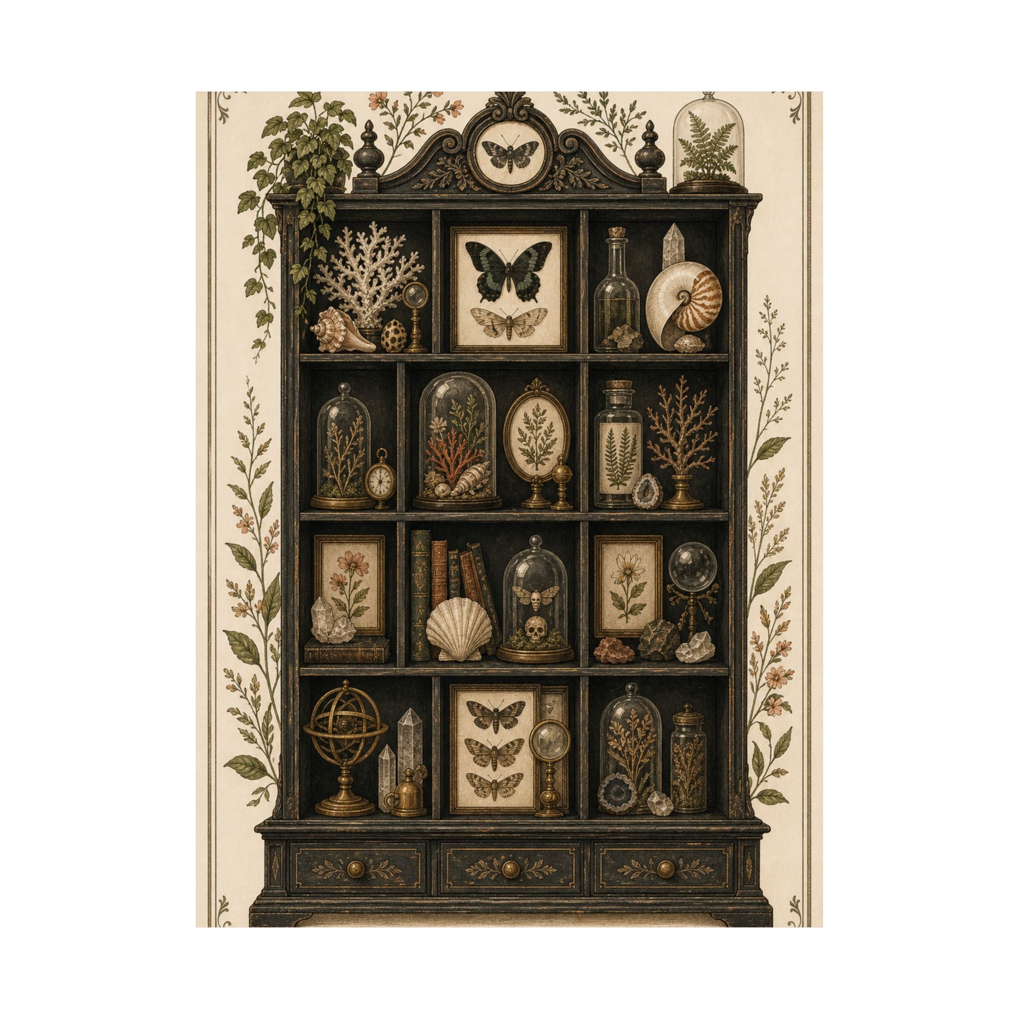 Cabinet of Curiosities Poster