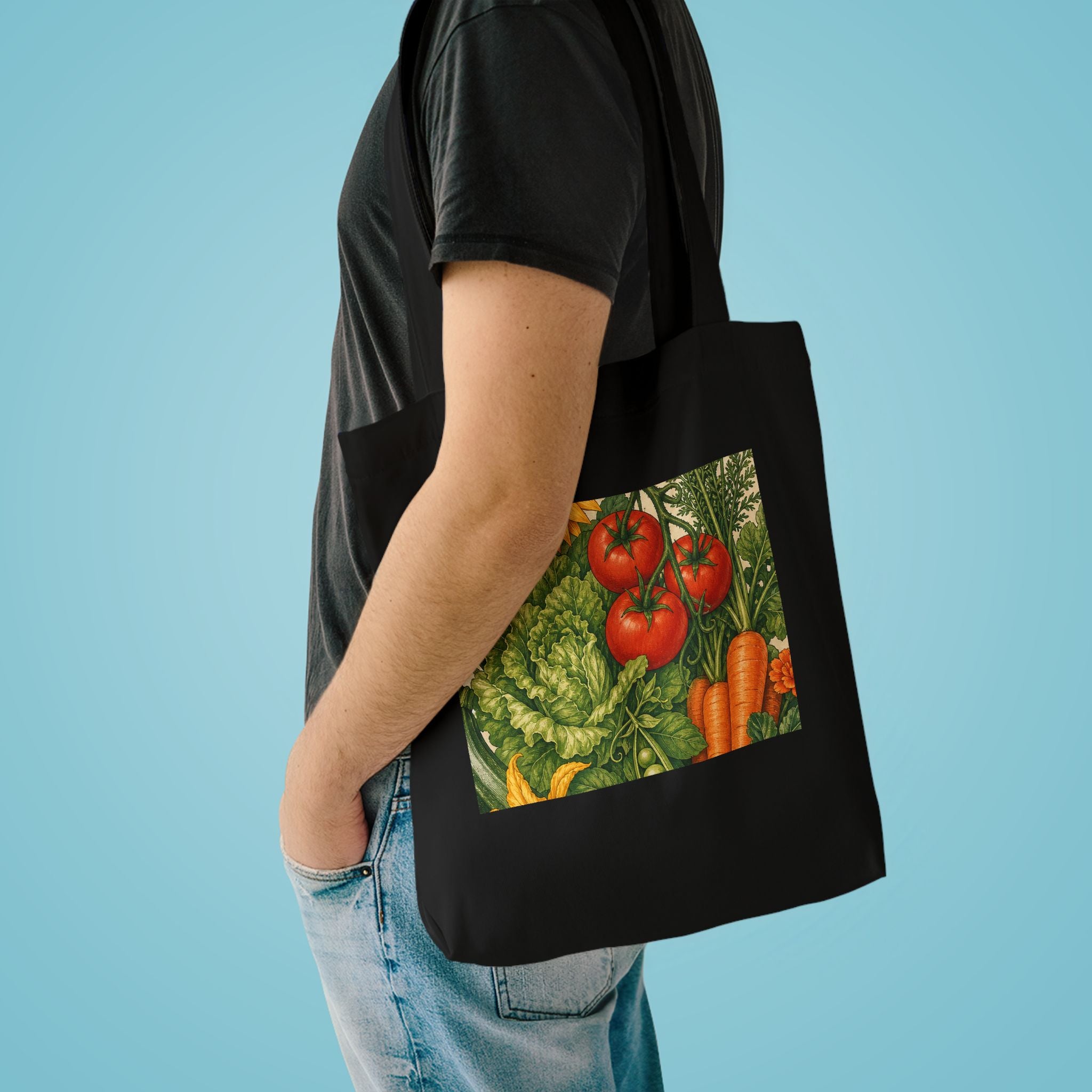 Oversized Seed Packet Graphic Tote Bag