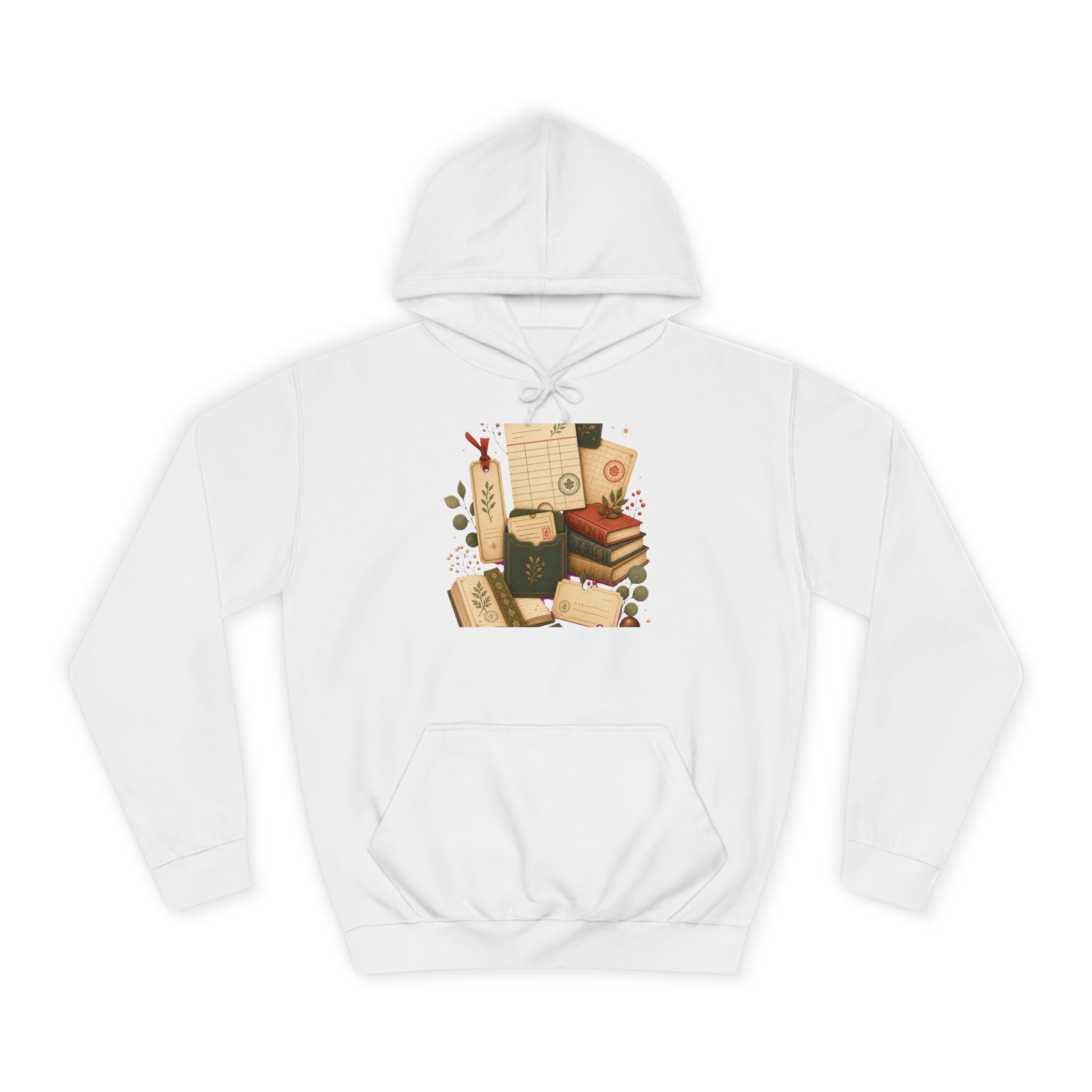 Library Due Date Hoodie