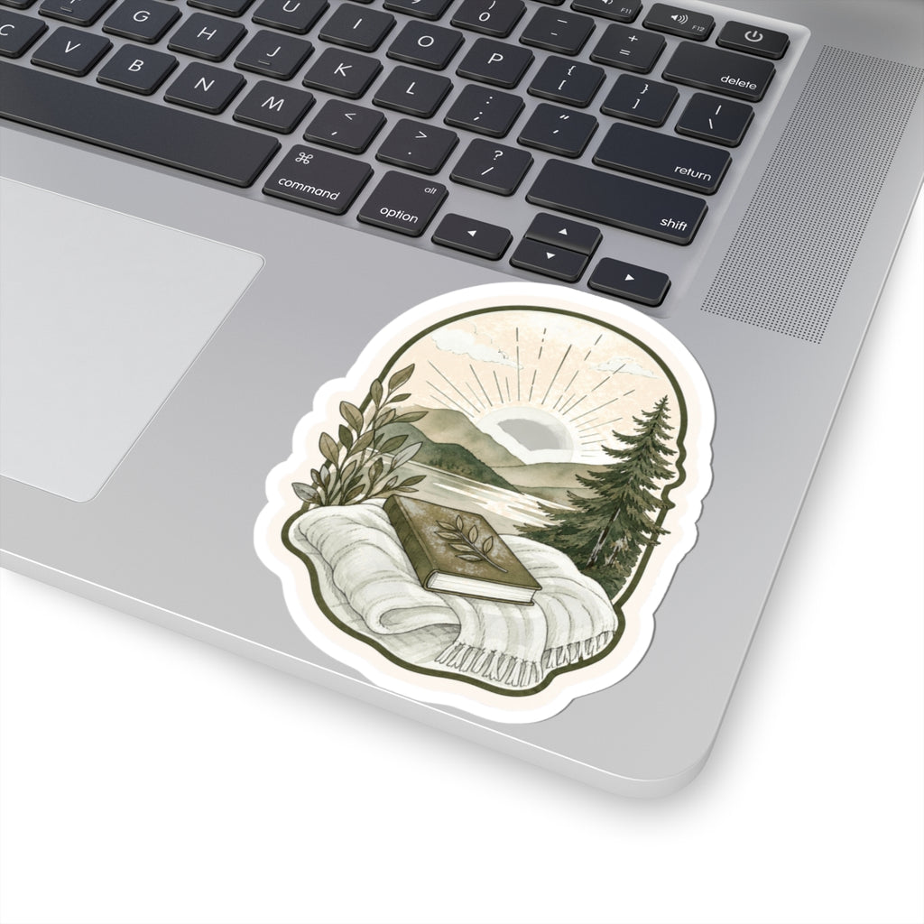 Slow Morning Club Badge Sticker