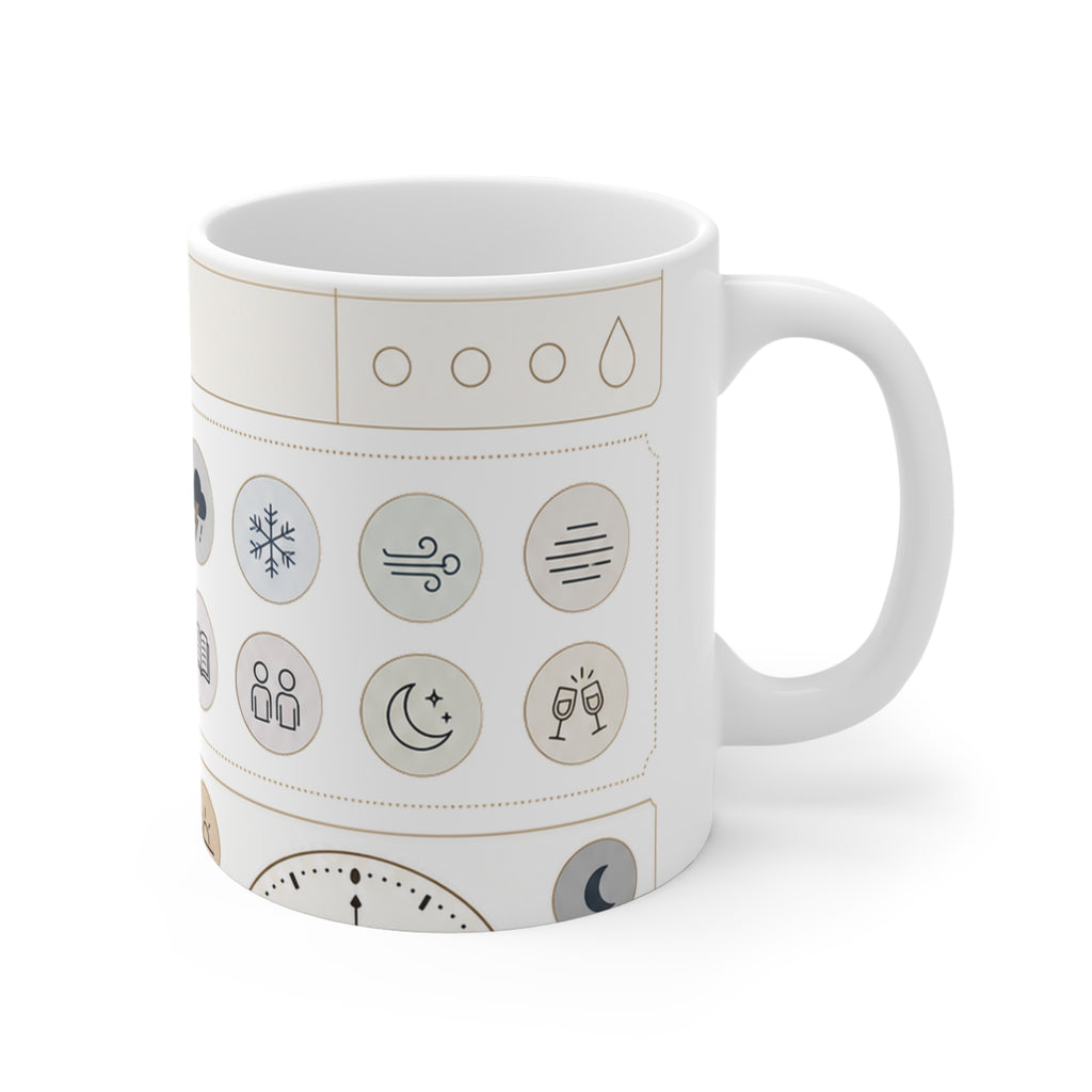 Scent Stack Recipe Cards for Perfume Layering Notes Coffee Mug