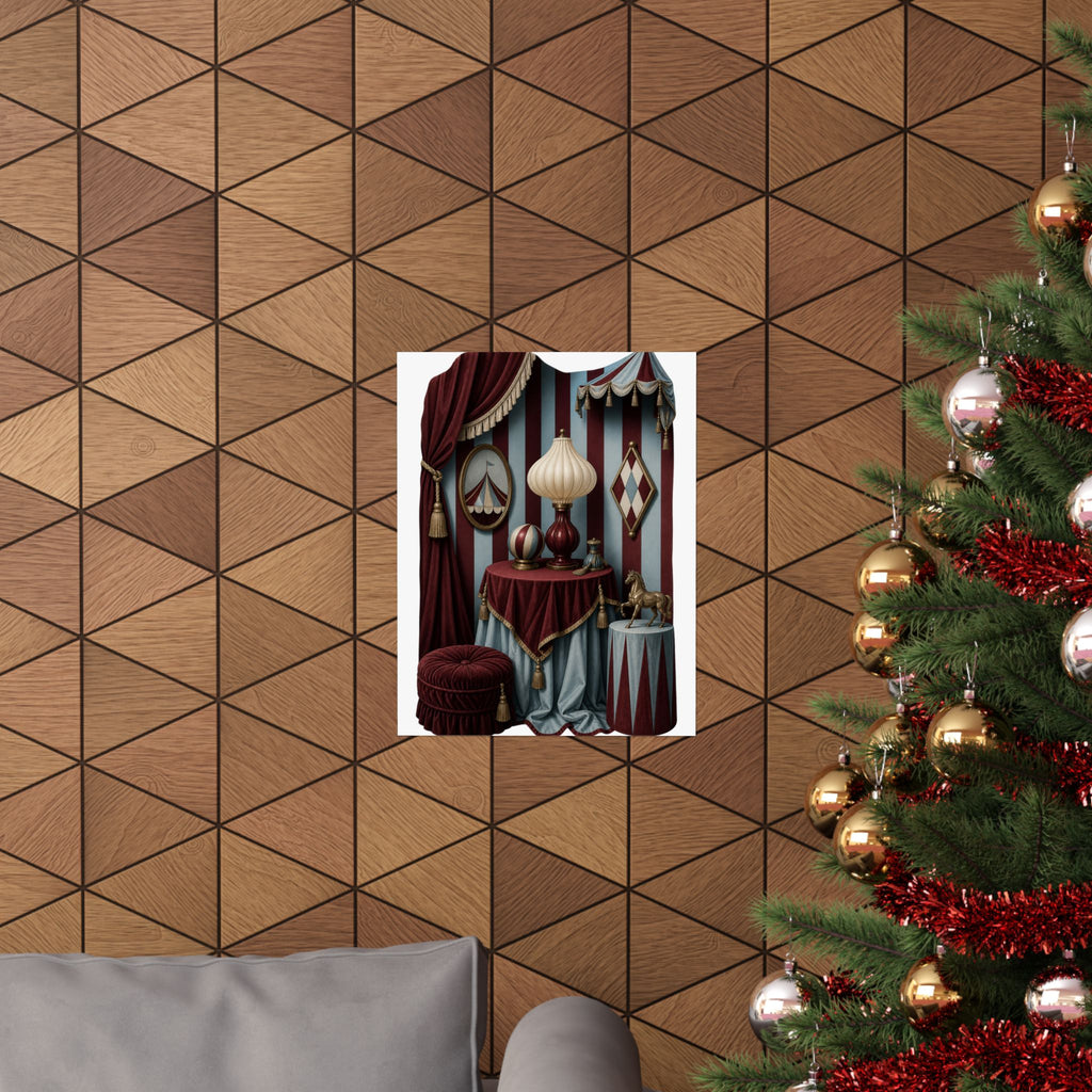 Tastefully Tented Circuscore Wall Art Print