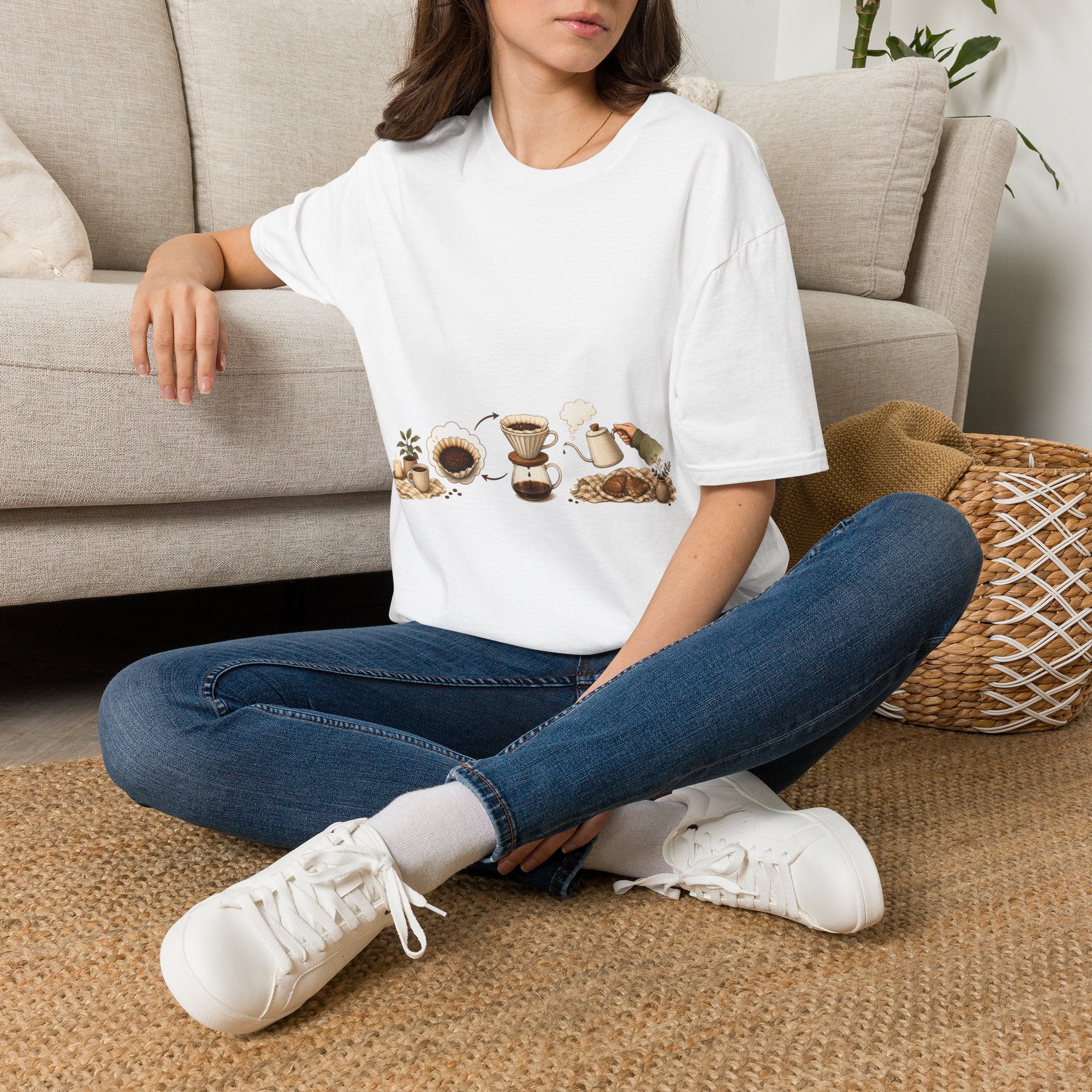 Pour Over Coffee Graphic T-Shirt