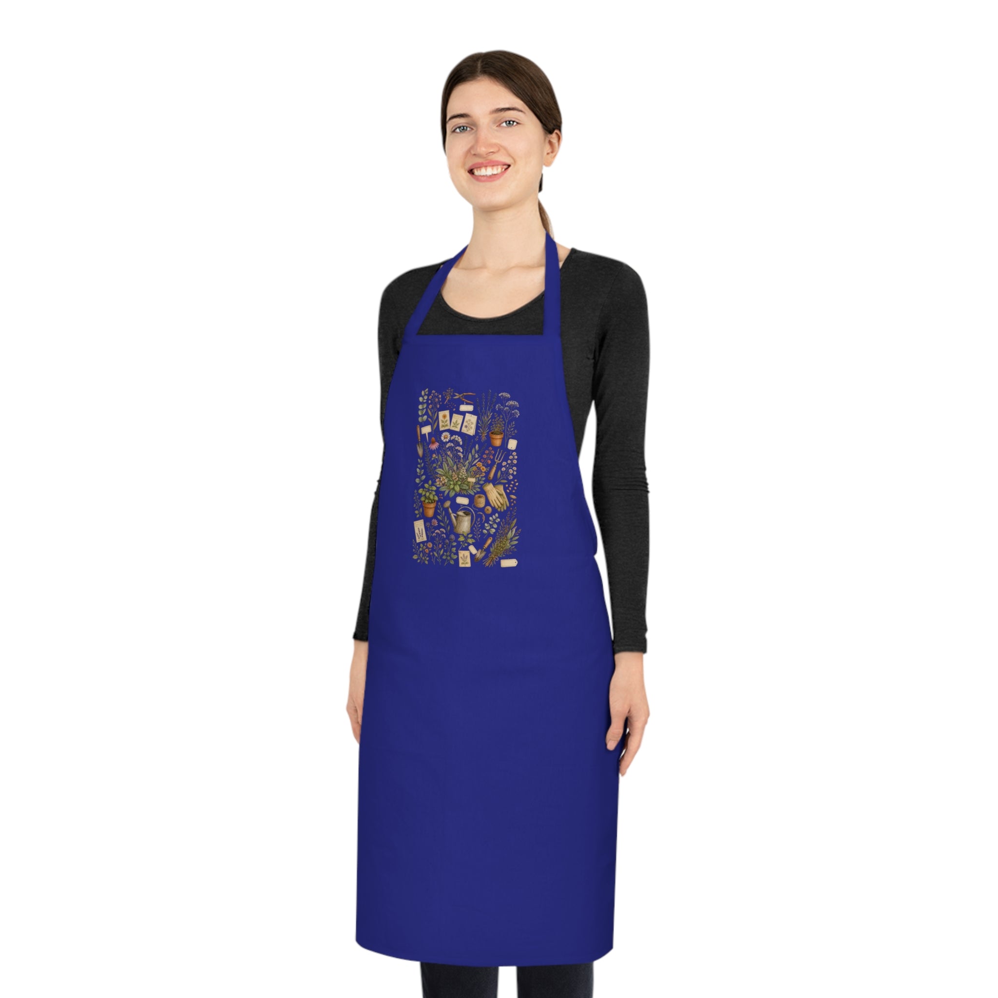 Botanical Label Apron