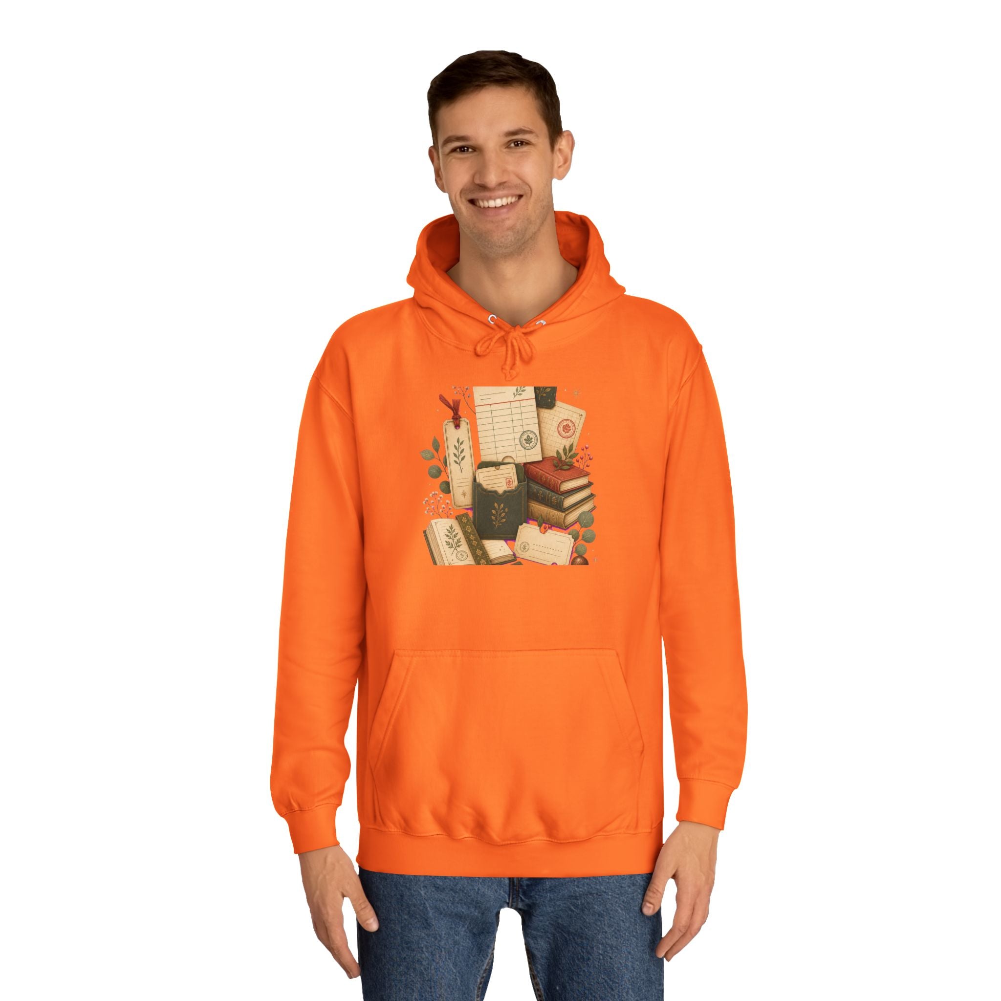 Library Due Date Hoodie