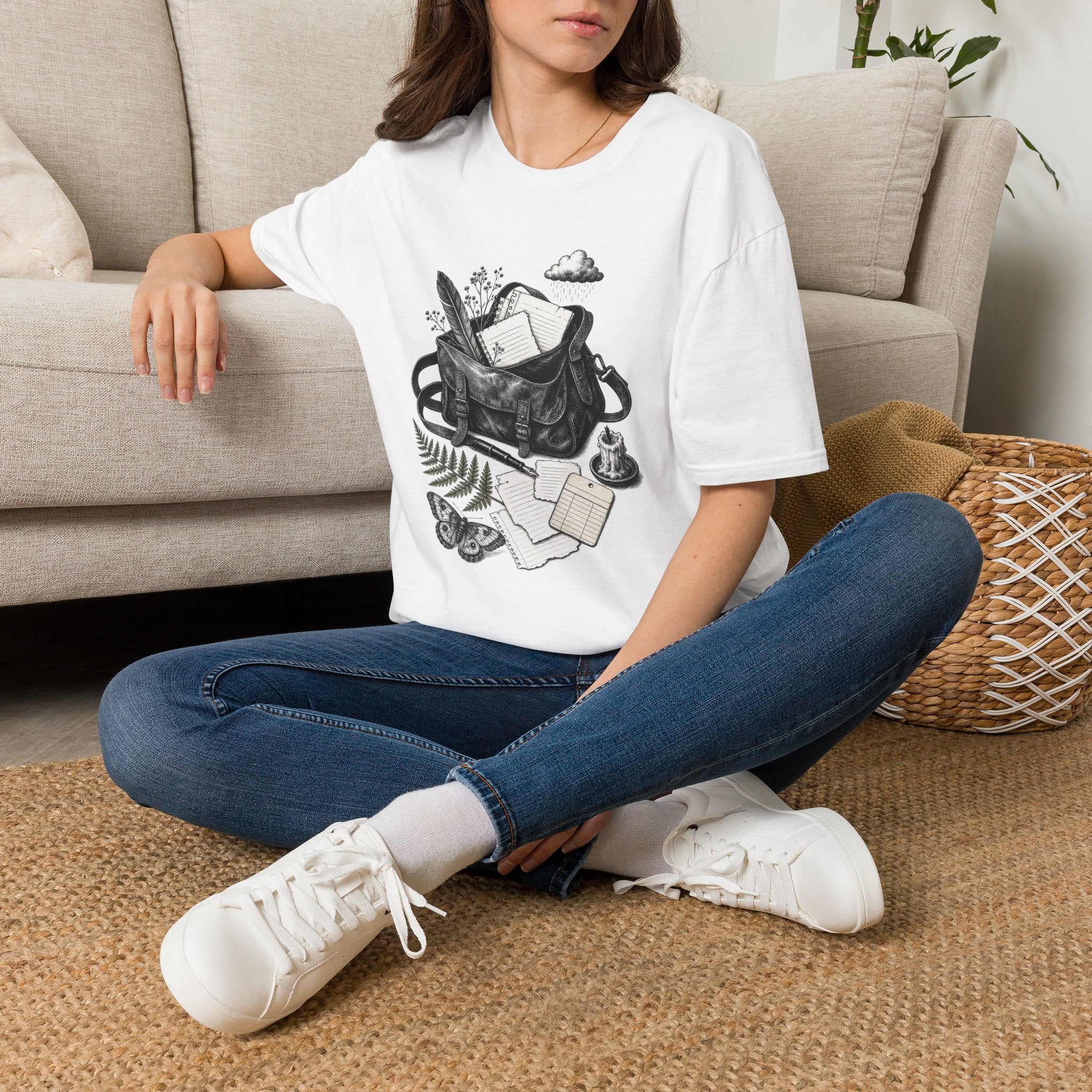 Poetcore Letter Writer Shirt for Fountain Pen and Snail Mail Fans