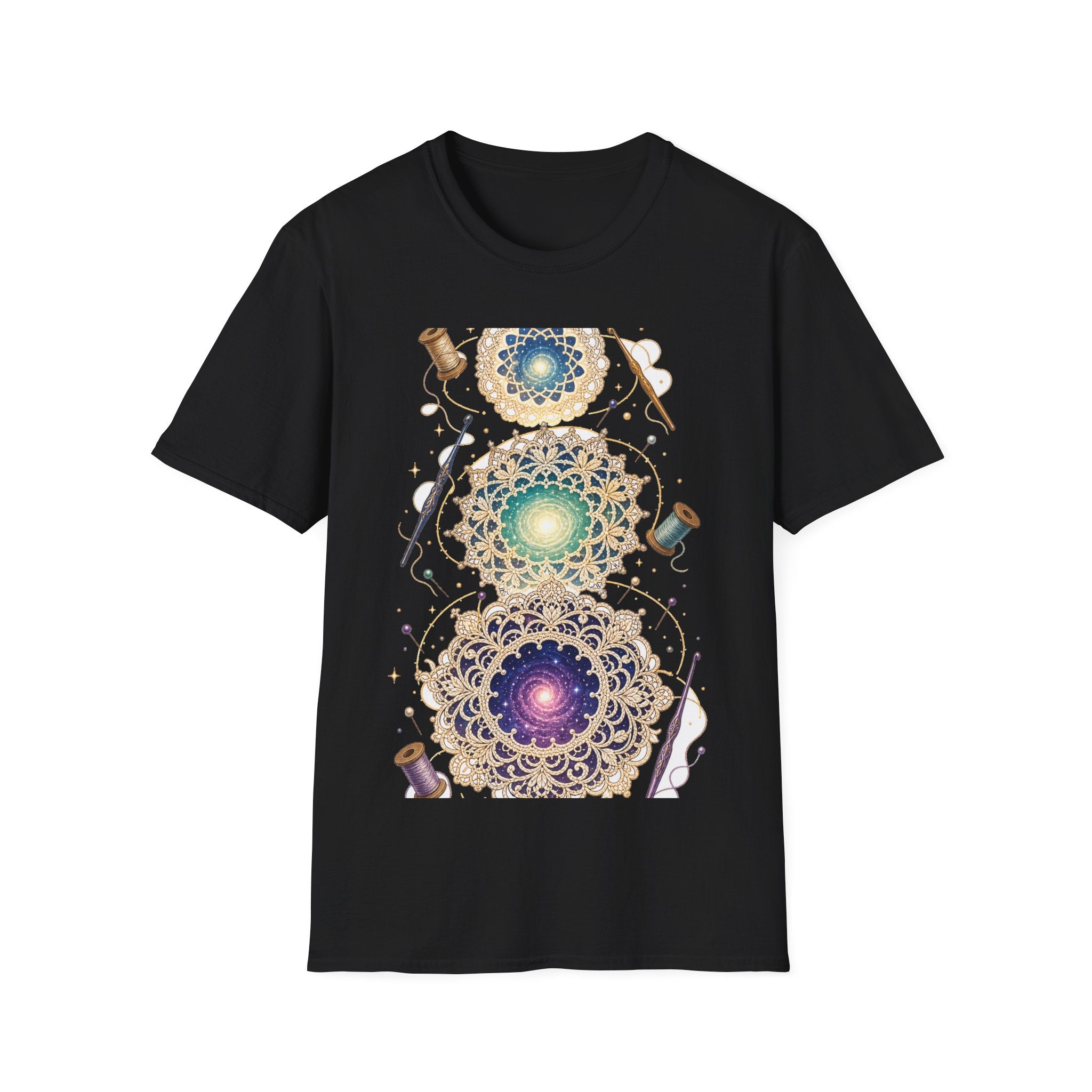 Doily Portal Lace Progress for Crochet Makers Graphic T-Shirt